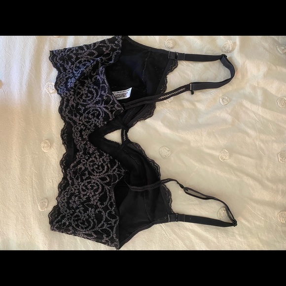 Black Lace Free People Bralet - Picture 3 of 4